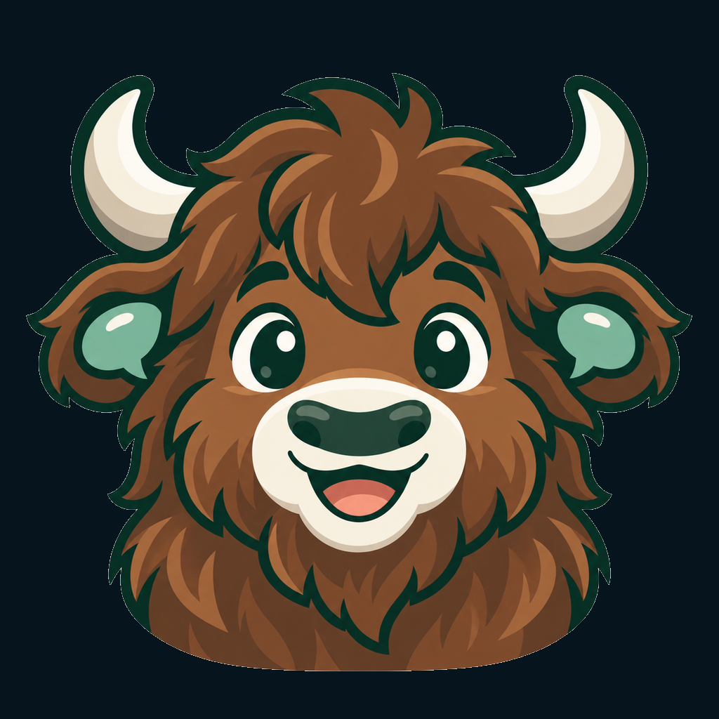 YipYap app icon showing the smiling Yippy mascot on a dark background